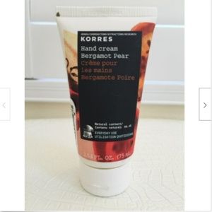 KORRES Hand Cream Bergamot Pear Moisturizer